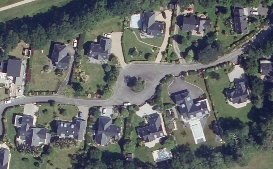 Vue aérienne du Hameau Ty Lutin