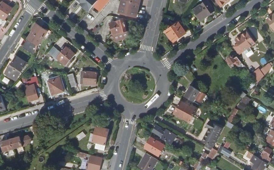Vue aérienne du Place de la Libération