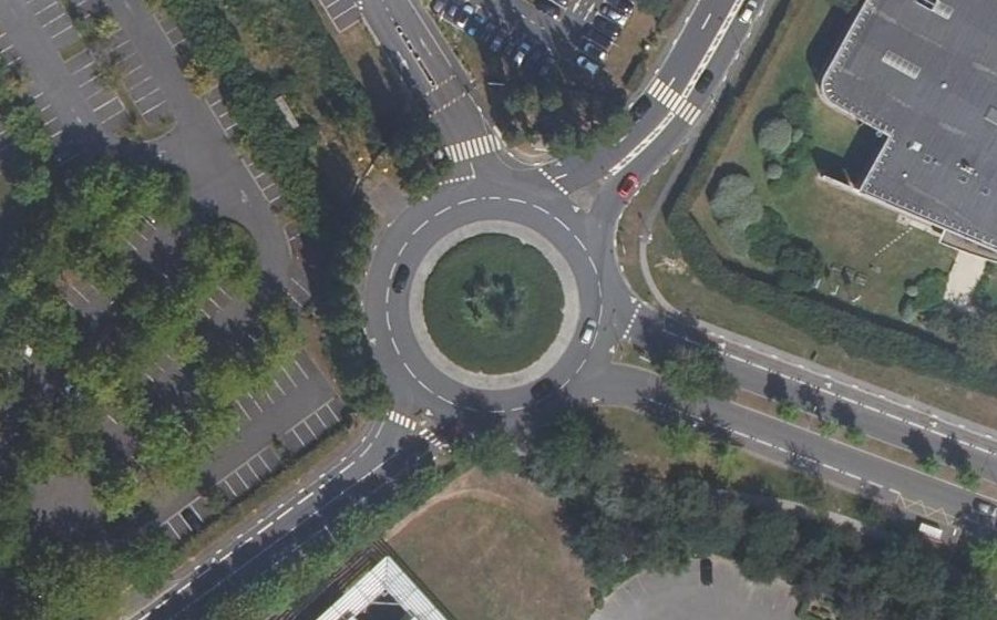 Vue aérienne du Rue de la Belle Étoile