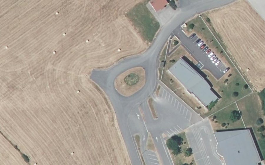 Vue aérienne du Rue du Chaufour