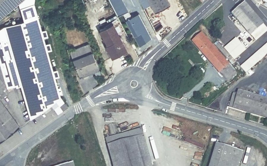 Vue aérienne du Chemin Saint-Antoine