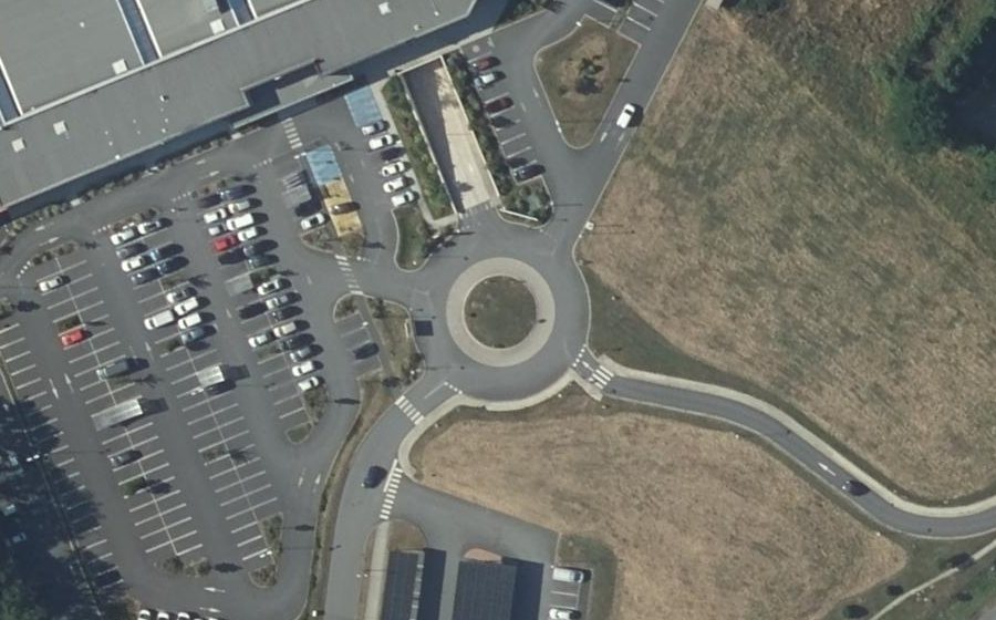 Vue aérienne du Rue du Soleil Levant