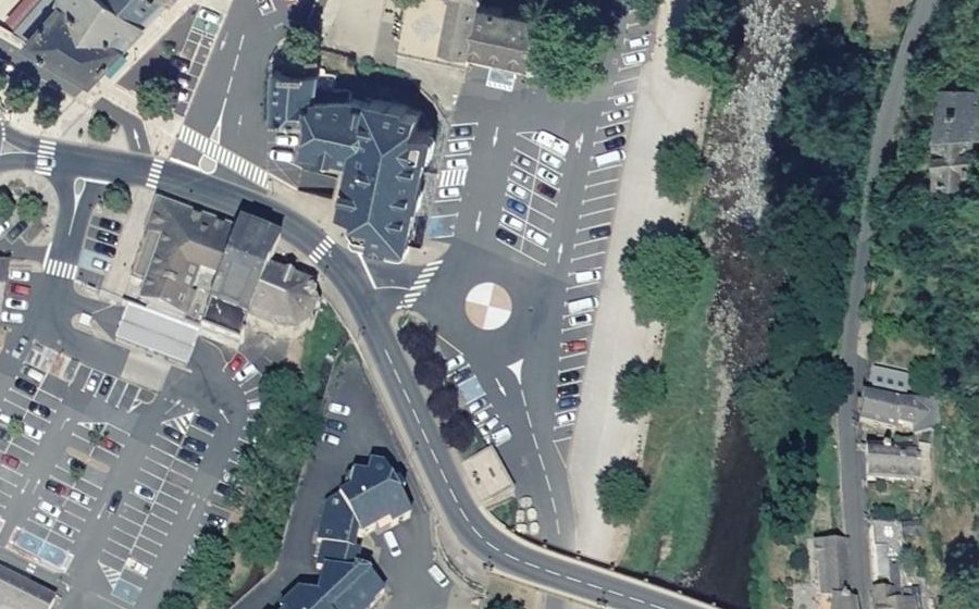 Vue aérienne du L'Esplanade