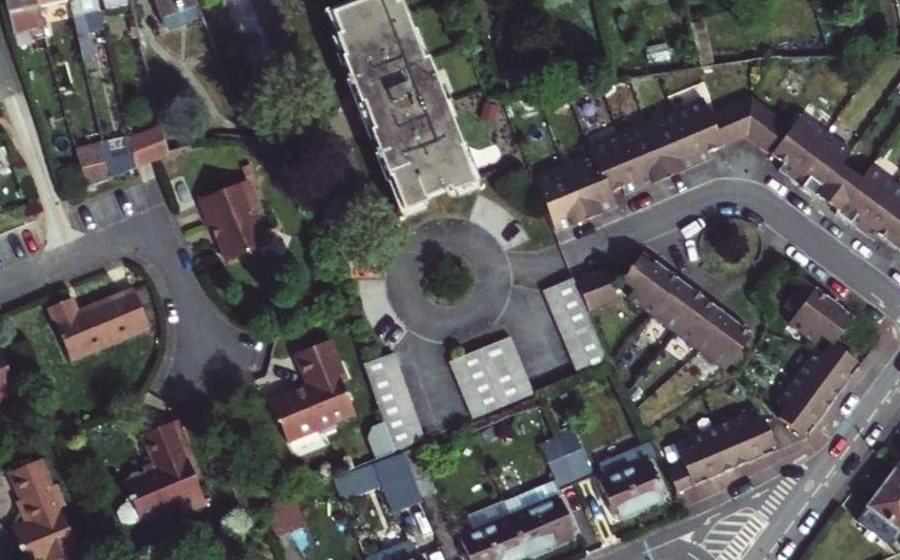 Vue aérienne du Rue Ambroise Paré