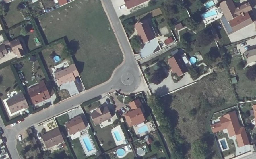 Vue aérienne du Rue du Meix