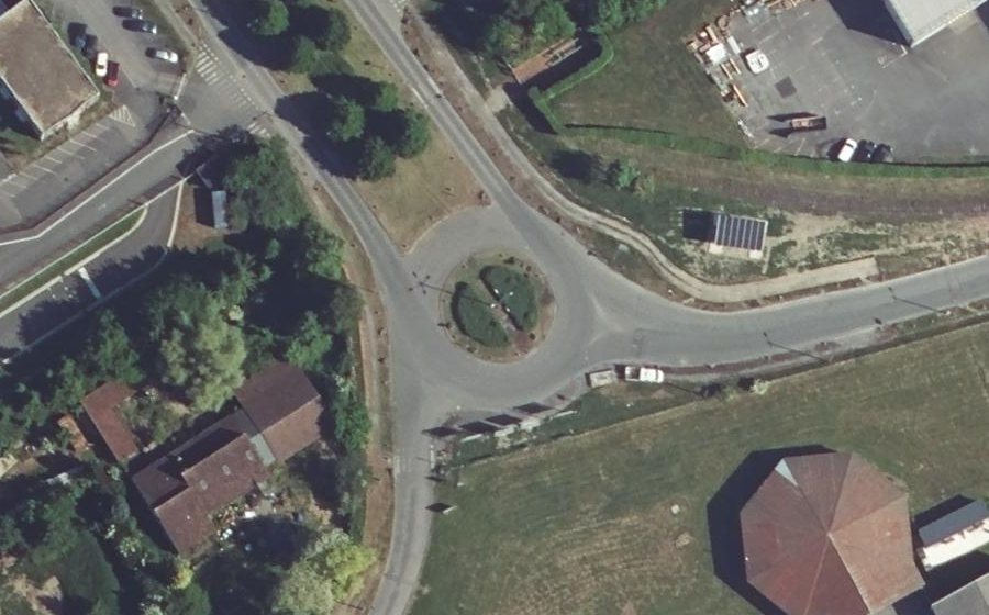 Vue aérienne du Avenue Marc Lefrancq