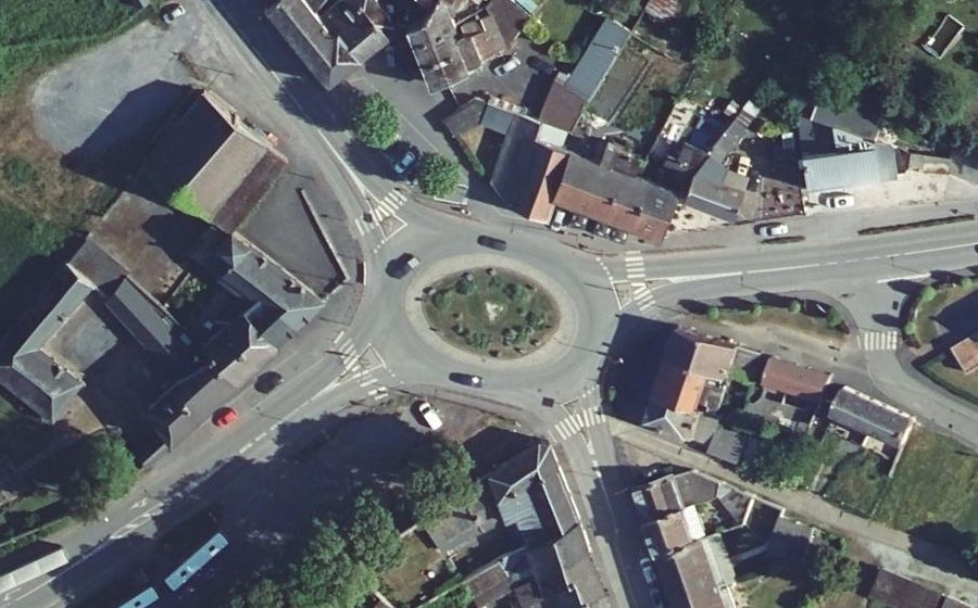 Vue aérienne du Porte de Valenciennes