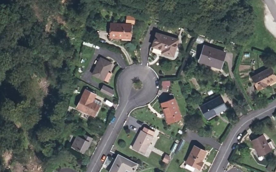 Vue aérienne du Rue Édouard Manet