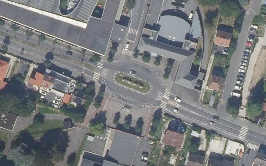 Vue aérienne du Avenue Pierre Semard