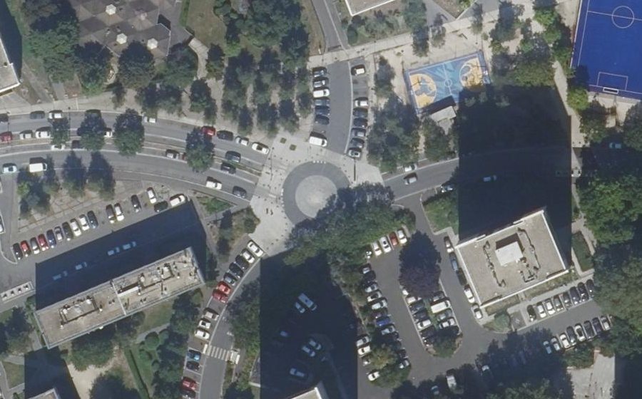 Vue aérienne du Rue du Plouich