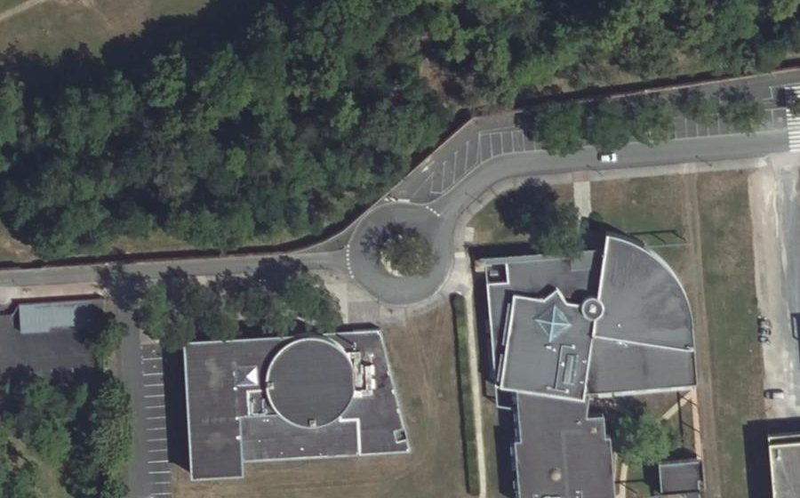 Vue aérienne du Rue Georges Brassens