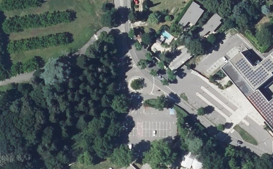 Vue aérienne du Place de l’Europe