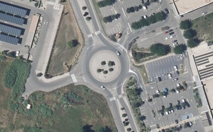Vue aérienne du Avenue Marc Lepoutre
