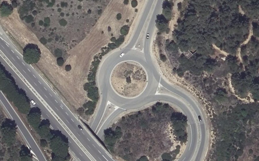 Vue aérienne du Route de Port-de-Bouc