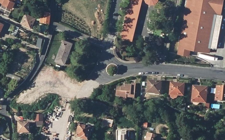 Vue aérienne du Rue Claude Debussy
