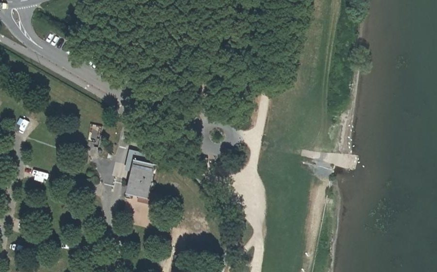 Vue aérienne du Route de Riottier