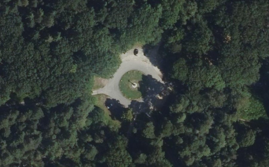 Vue aérienne du Carrefour de la Croix Pater