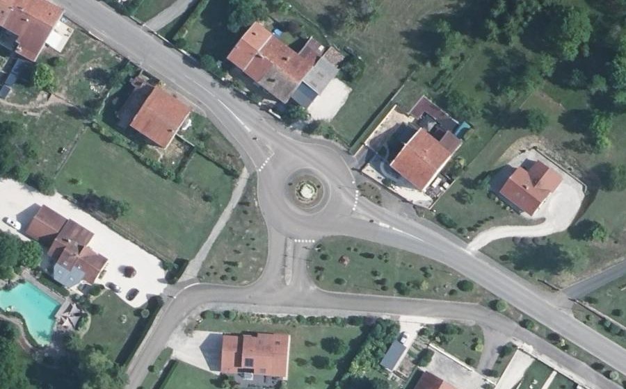 Vue aérienne du Grande Rue