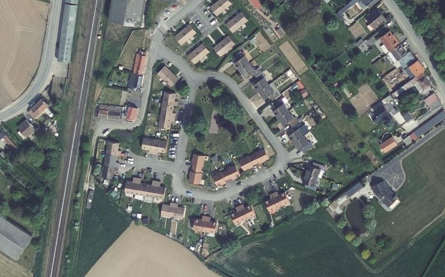 Vue aérienne du Résidence Ville de Paille