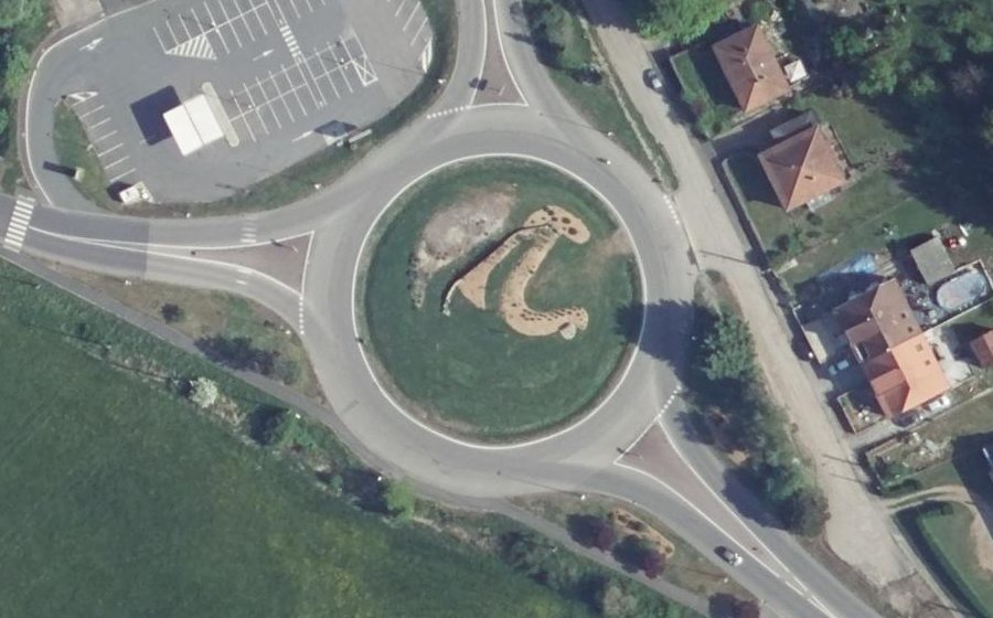 Vue aérienne du FR:urban