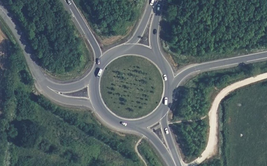 Vue aérienne du Avenue Saint-Jean-d'Angély