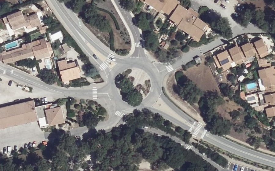 Vue aérienne du Rond-point anonyme n°3617374