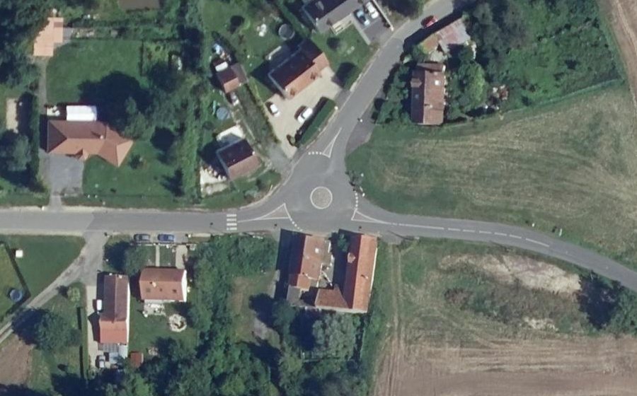 Vue aérienne du Grande Rue