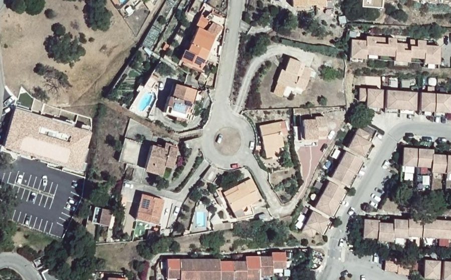 Vue aérienne du Résidence San Angelo