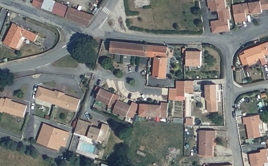 Vue aérienne du Impasse Le Clos Saint-Joseph