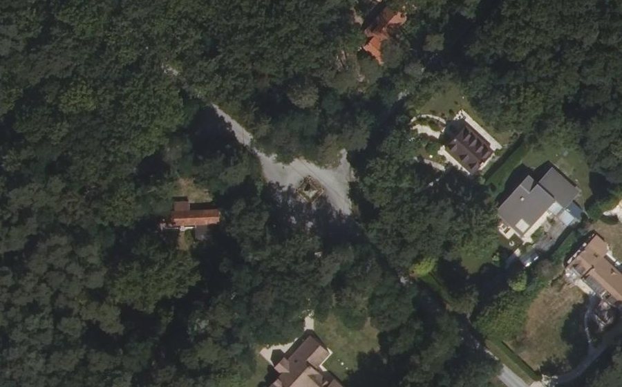 Vue aérienne du Rond-Point de la Croix Saint-Jérôme