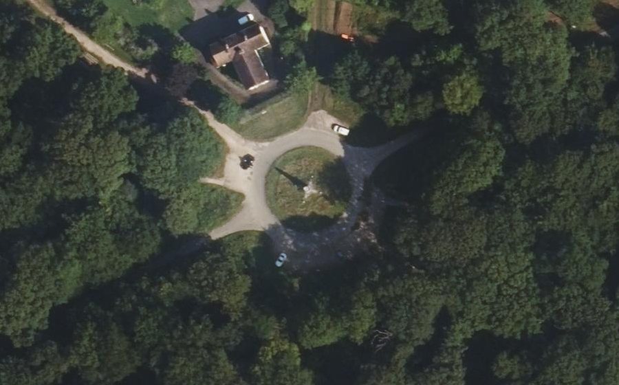 Vue aérienne du Croix de Vilpert
