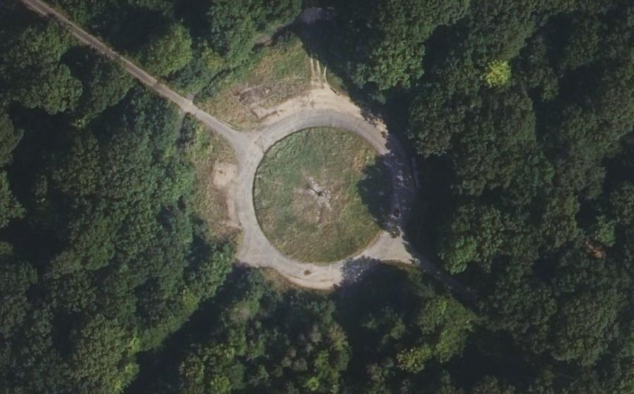Vue aérienne du Carrefour du Comte de Toulouse