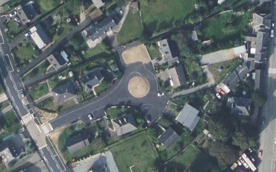 Vue aérienne du Beauvallon