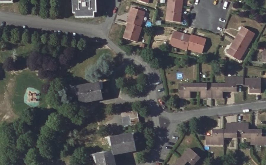 Vue aérienne du Rue de la Petite Fadette