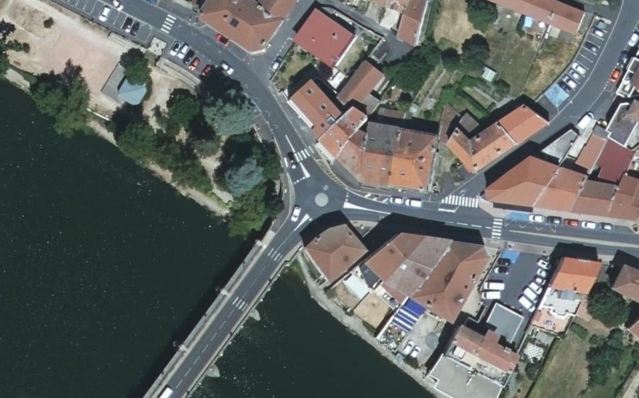 Vue aérienne du Place de la Libération
