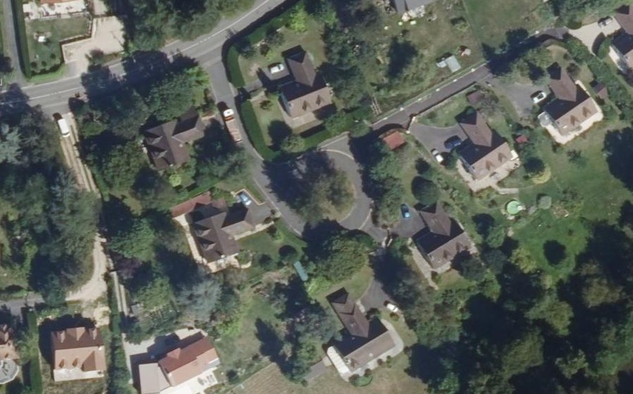 Vue aérienne du Résidence Les Chardonnettes