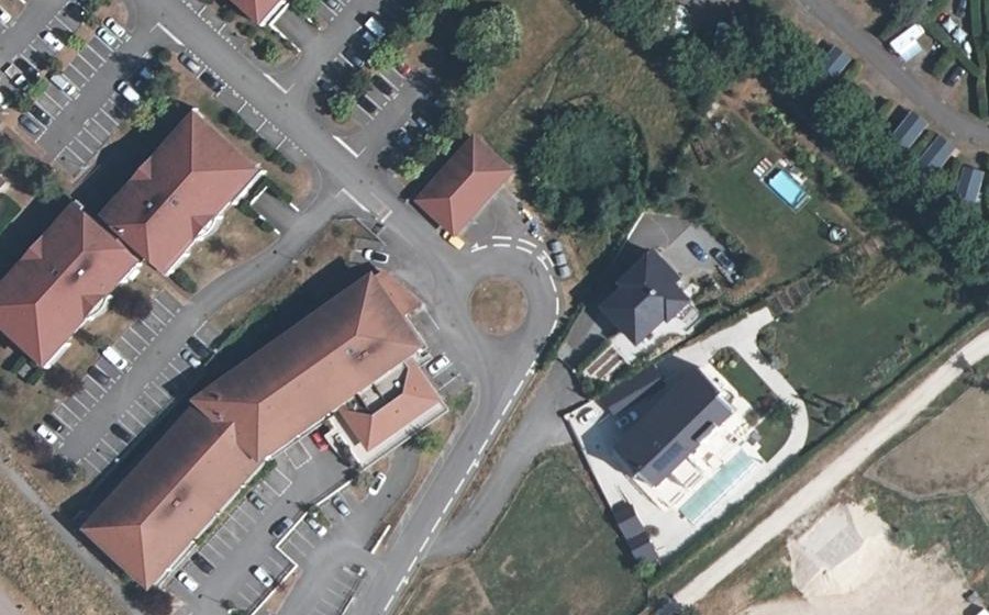 Vue aérienne du Chemin de Belle Ferme