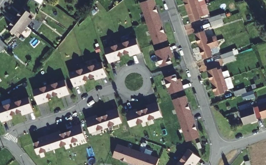 Vue aérienne du Impasse Fénelon