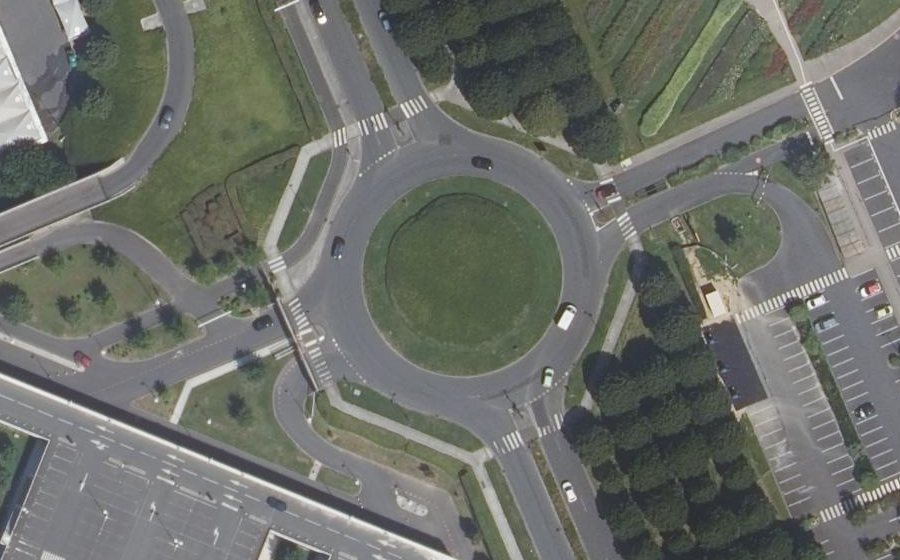 Vue aérienne du Allée de l'Air du Temps