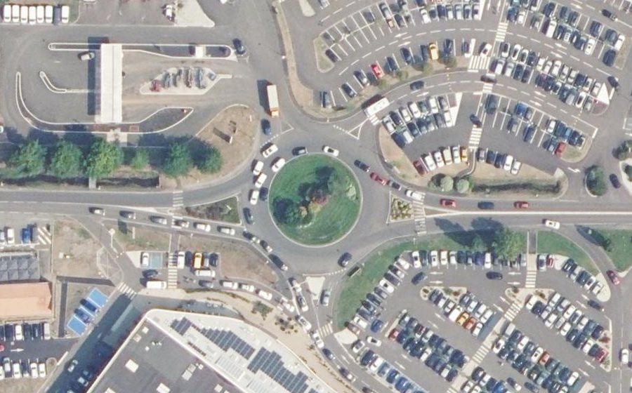 Vue aérienne du Rue de Laouadie