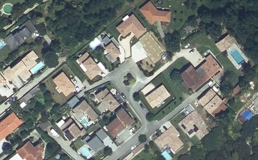 Vue aérienne du Impasse des Pins