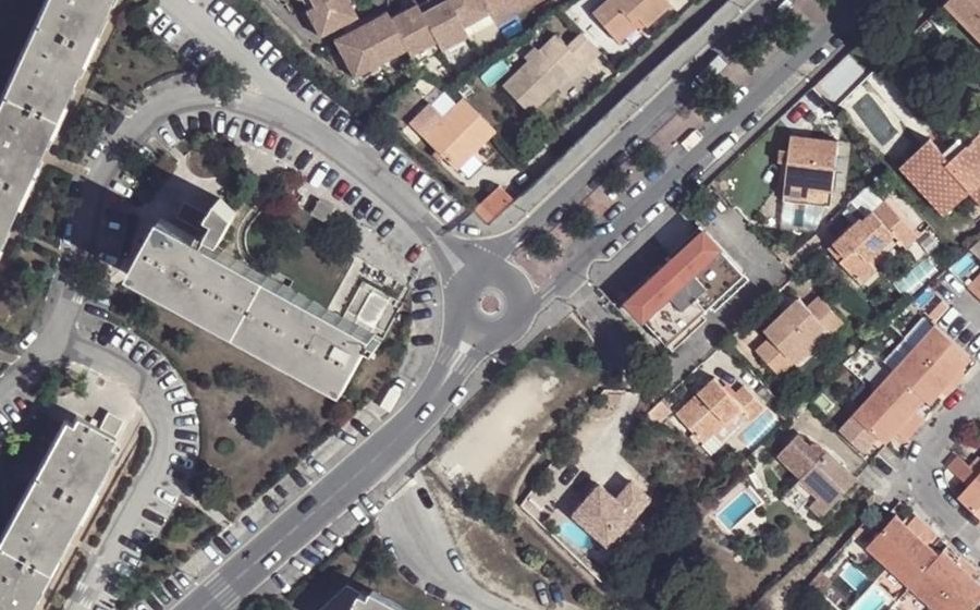 Vue aérienne du Rue du Docteur Girbal