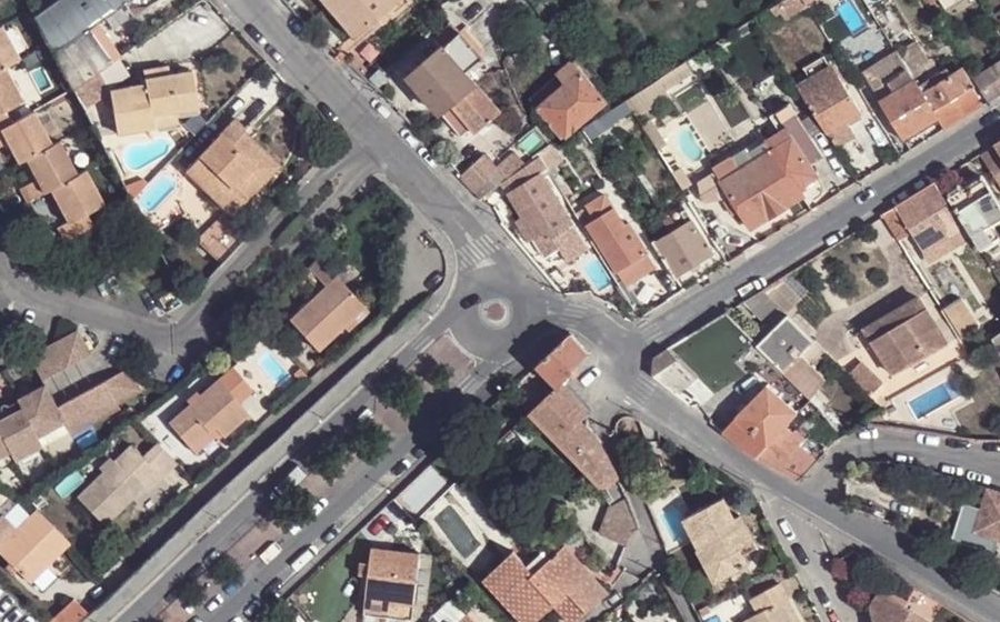 Vue aérienne du Rue du Docteur Girbal