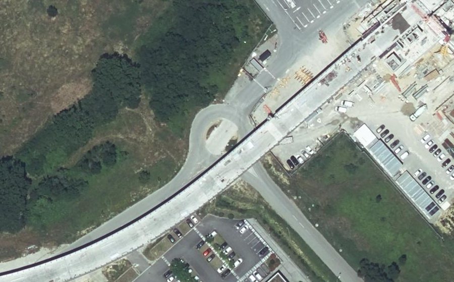 Vue aérienne du Rue Buissonnière