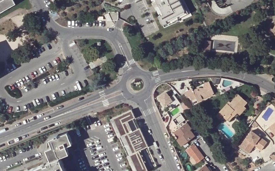 Vue aérienne du Rue Adolphe Monticelli