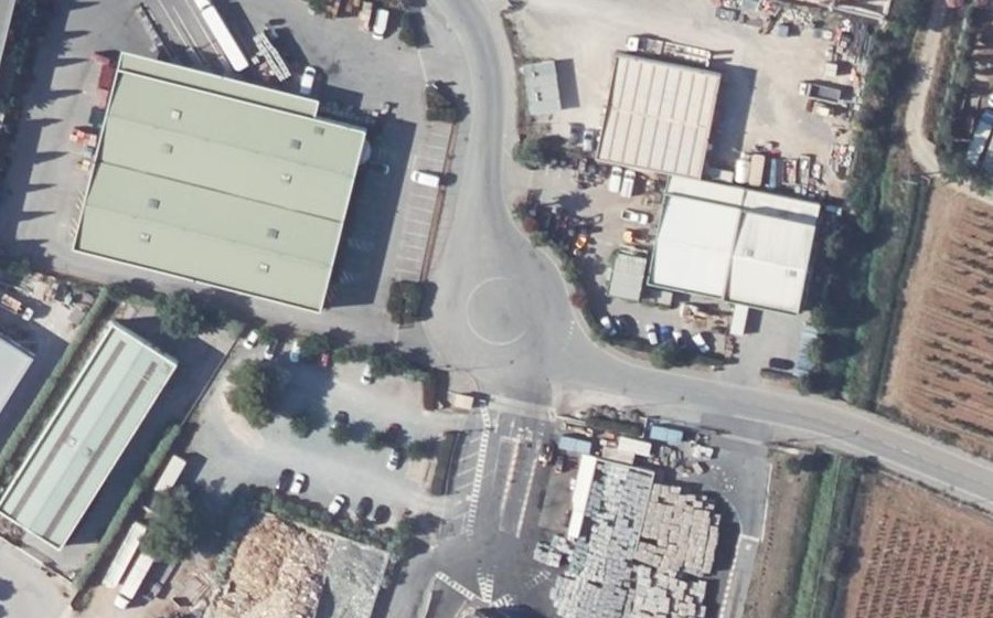 Vue aérienne du Allée de Vaugrenier