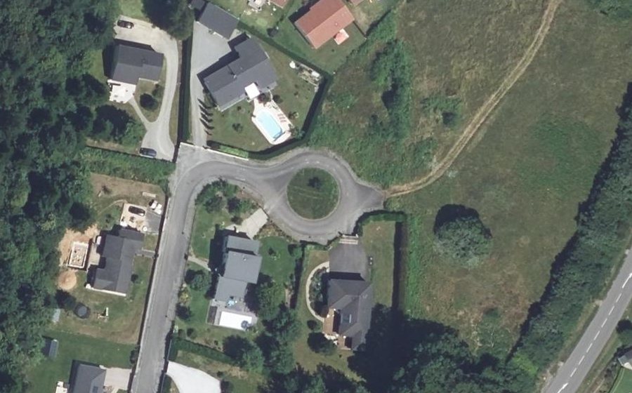 Vue aérienne du Rond-point anonyme n°401500105