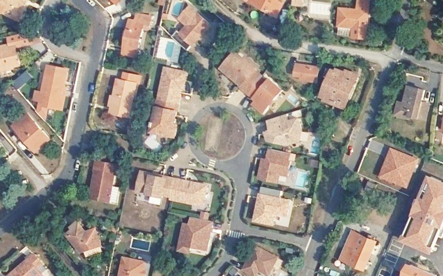 Vue aérienne du Rue de Stounicq Prolongée