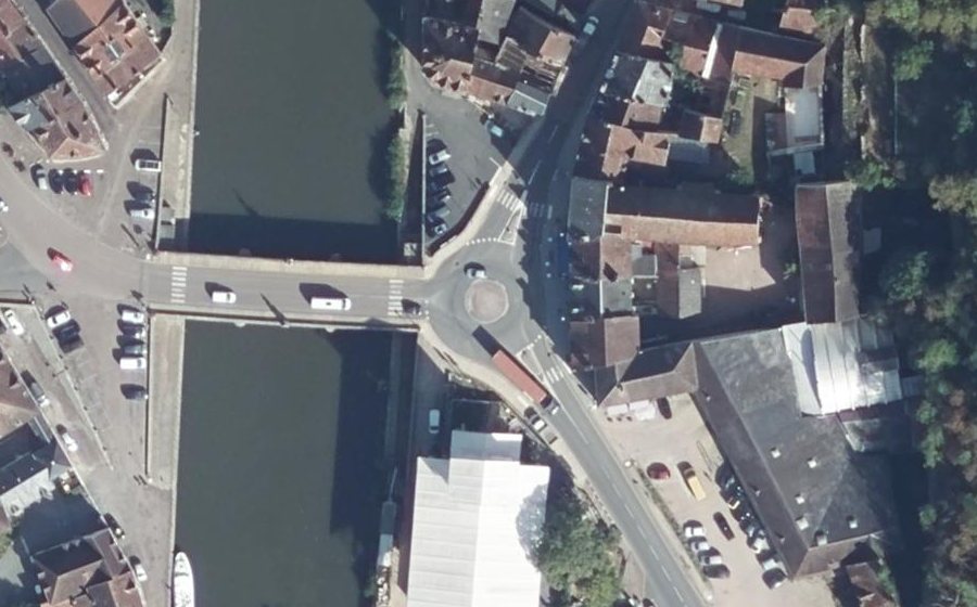 Vue aérienne de la Place de Bethléem