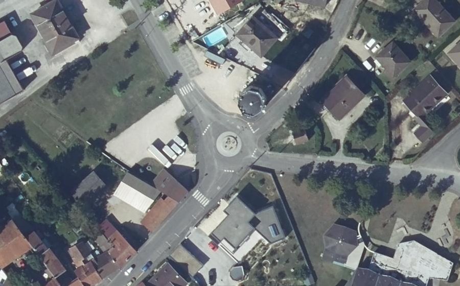 Vue aérienne du Place Belle Défense
